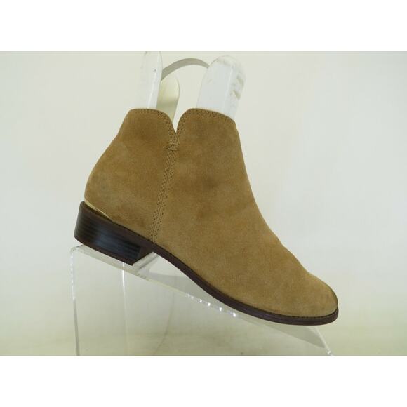 ALDO Womens Brown Suede Zip Ankle Fashion Boots Bootie Size 8.5 M - Picture 1 of 11